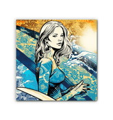 Surfer's Paradise Canvas Print - Beyond T-shirts